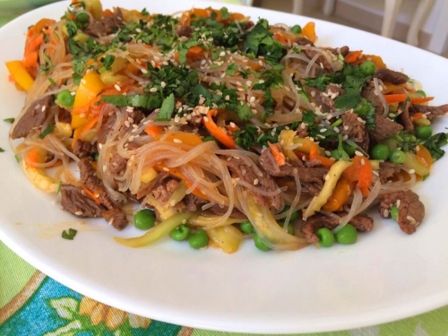 Мясо по-китайски, 486Ккал